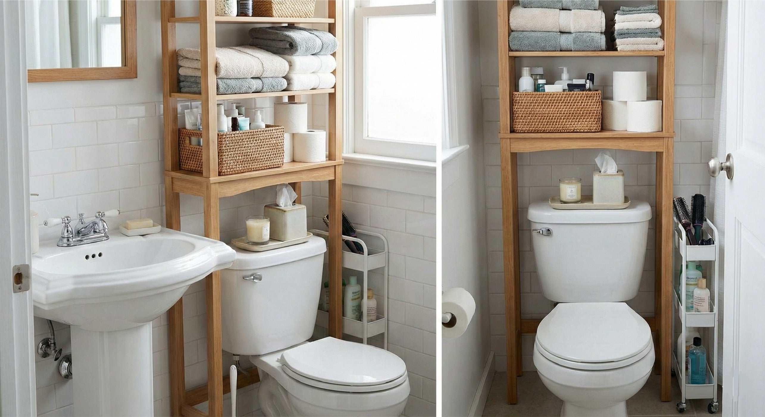 Bathroom Storage Hacks: Organizing When You Have No Drawers