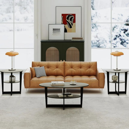FurnitureZ l  3-Piece Living Room Coffee Table Set for Living Room