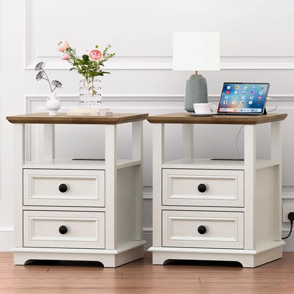 FurnitureZ l  18” End Table for Living Room