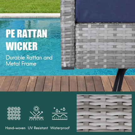 FurnitureZ l  3-Piece Patio Furniture Set for Outdoor