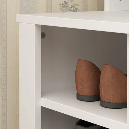 FurnitureZ l  AIEGLE Large 3-in-1 Entryway Hall Tree with Shoe Storage Bench