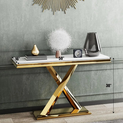 FurnitureZ l  50" Luxury Table for Living Room