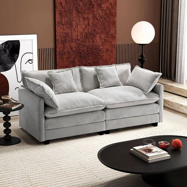 FurnitureZ l  2-Seats Sofa for Living Room