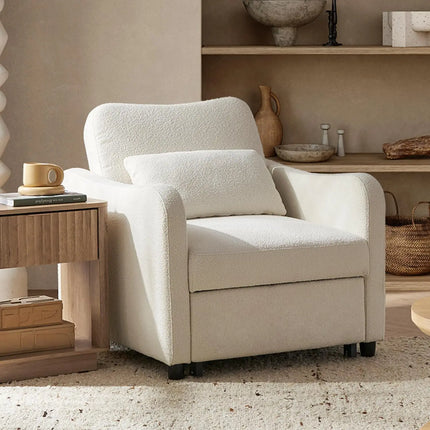 FurnitureZ l  Sophie Convertible Chair Bed for Living Room