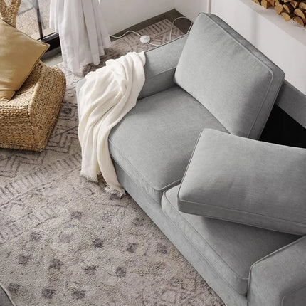 FurnitureZ l  88.58" Modern Sofa Couches for Living Room