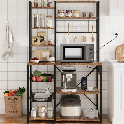 FurnitureZ l  Bakers Rack for Kitchen, Dining Room