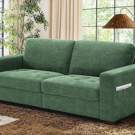 FurnitureZ l  Chenille Loveseat Couch Sofa Set for Living Room
