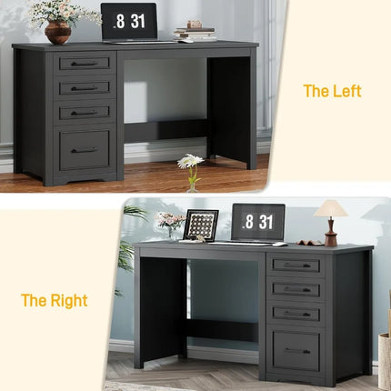 FurnitureZ l 49” Executive Desk for Home Office