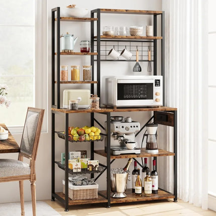 FurnitureZ l  Bakers Rack for Kitchen, Dining Room