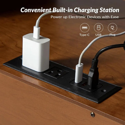 FurnitureZ l  Mid-Century Modern Nightstand Table for Living Room, Bedroom