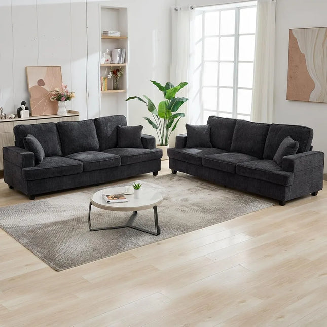 FurnitureZ l  89" Sofa Couch for Living Room