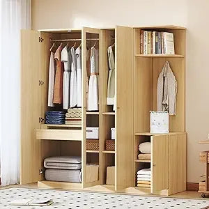 FurnitureZ l  Modern 3-Door Wardrobe for Bedroom