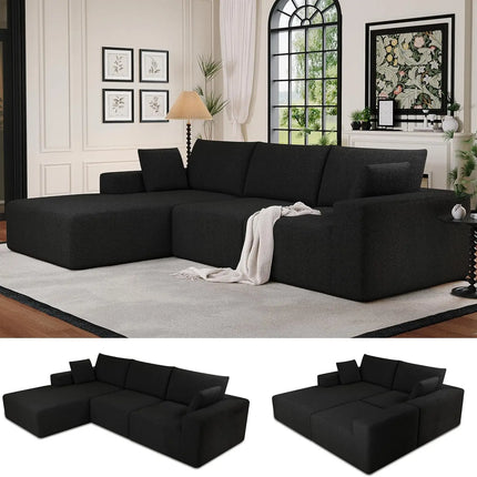 FurnitureZ l  108”Modular Sectional Sofa for Living Room