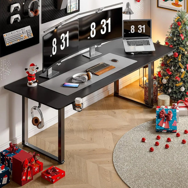 FurnitureZ l  63x30" Rectangle Stand Up Desk for Home Office