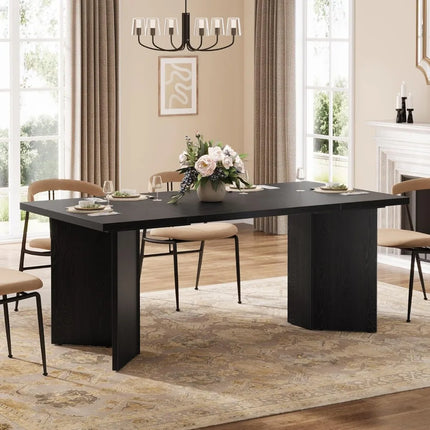 FurnitureZ l  63" Dining Table for 4-6 for Dining Room