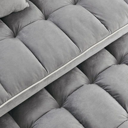 FurnitureZ l  3 in 1 Convertible Sleeper Sofa Bed for Bedroom