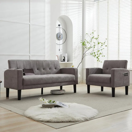 FurnitureZ l Furniture Sectional Sofa Sets 2 Pic for Living Room