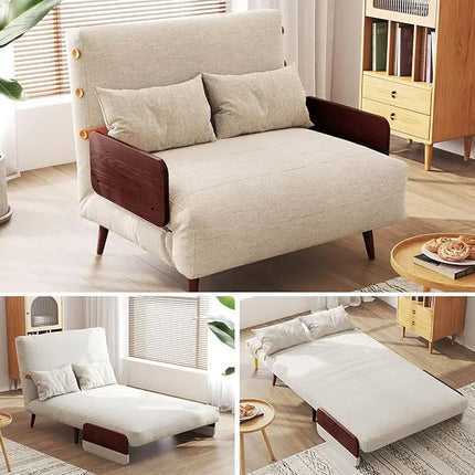 FurnitureZ l  Convertible Sleeper Chair Bed for Bedroom