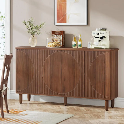 FurnitureZ l  Modern Buffet Cabinet for Living Room, Dining Room, Kitchen