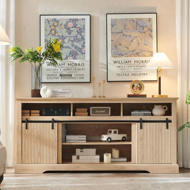 FurnitureZ l  Modern 70" Entertainment TV Stand for Living Room