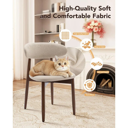 FurnitureZ l  Chairs Set of 4 for Dining Room