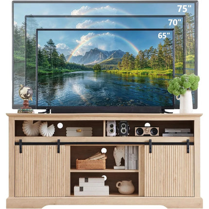 FurnitureZ l  Modern 75" TV Stand for Living Room, Bedroom