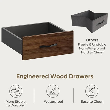 FurnitureZ l 59” Executive Desk for Home Office