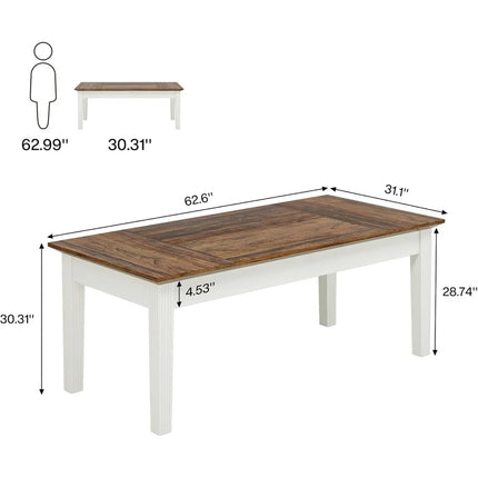 FurnitureZ l  62" Computer Desk for Home Office