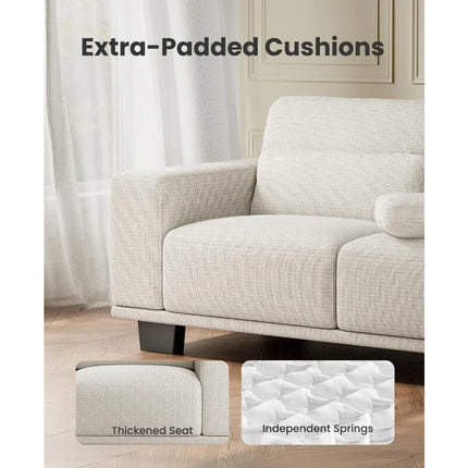 FurnitureZ l  89" 3 Seater Couch for Living Room