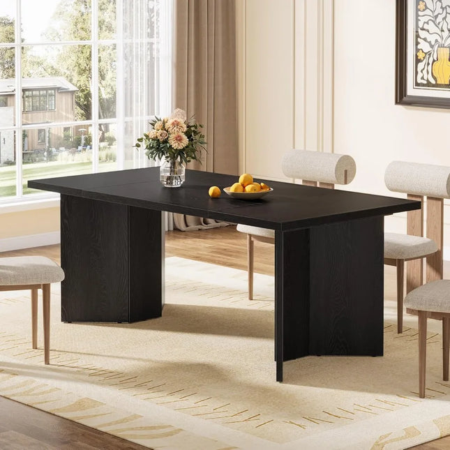 FurnitureZ l  63" Dining Table for 4-6 for Dining Room