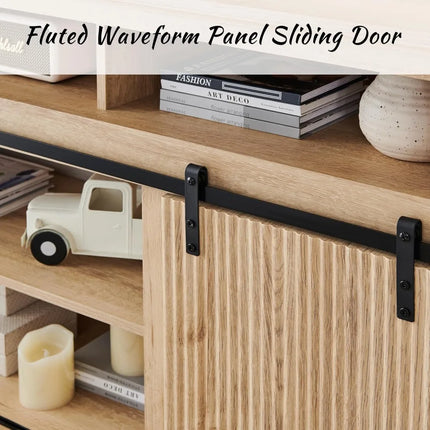 FurnitureZ l  Modern 70" Entertainment TV Stand for Living Room