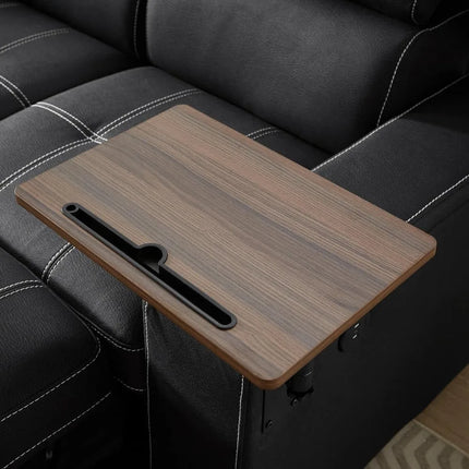 FurnitureZ l  90" Ultra-fine Fiber Segmented Sleeper Sofa with Pull-Out Bed for Living Room