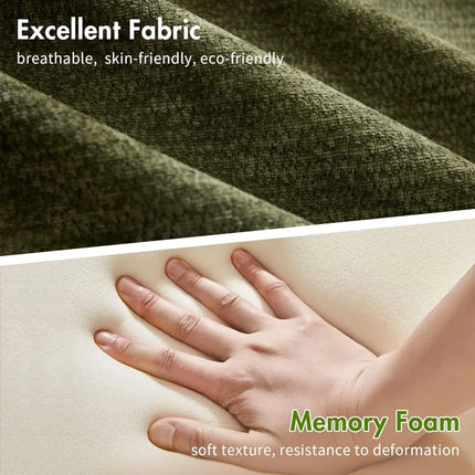 FurnitureZ l  101.6" Modular Sectional Cloud Sofa for Living Room