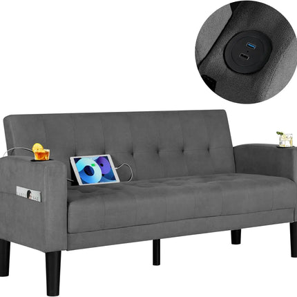 FurnitureZ l  3 Piece Living Room Sofa Set Loveseat Sofas Sets for Living Room