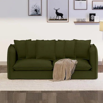 FurnitureZ l  80" Cloud Sofa for Living Room