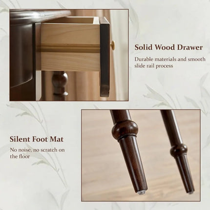 FurnitureZ l  Solid Wood Console Table for Dining Room