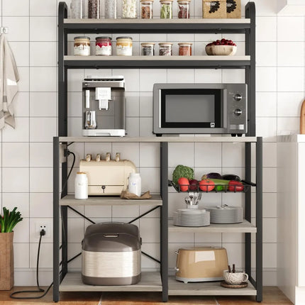 FurnitureZ l Bakers Rack for Kitchen, Dining Room