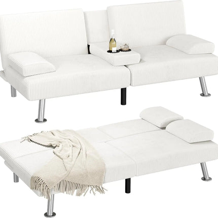 FurnitureZ l  Futon Sofa Bed for Bedroom