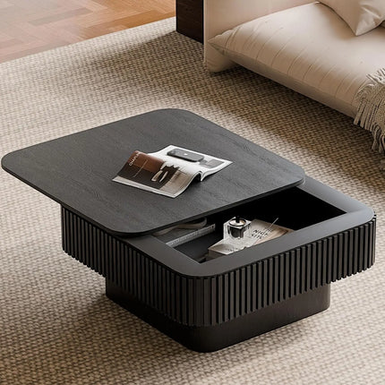 FurnitureZ l  35.43" Round Coffee Table Series for Living Room