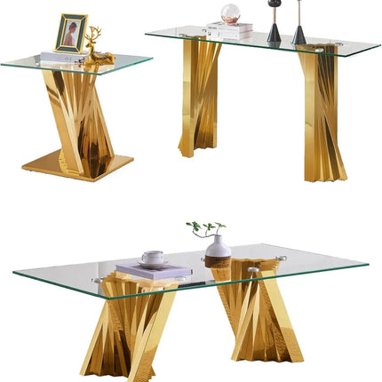 FurnitureZ l  Modern Narrow Long Console Table for Living Room