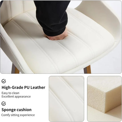 FurnitureZ l  26" Counter Height Swivel Stools for Dining Room