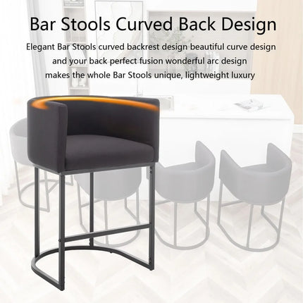FurnitureZ l  Counter Height Bar Stools Set of 3 for Dining Room
