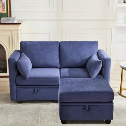 FurnitureZ l  Loveseat Sofa for Living Room
