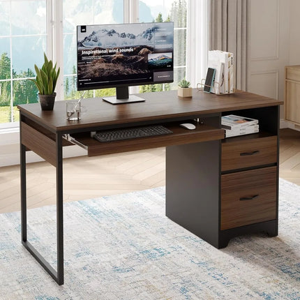 FurnitureZ l  48” Computer Desk for Home Office