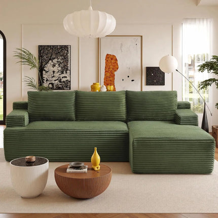 FurnitureZ l  96’’ Modern Modular Sectional Sofa for Living Room