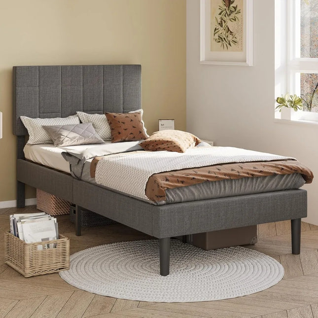 FurnitureZ l  Twin XL Bed Frame for Bedroom