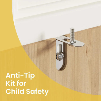 FurnitureZ l  Oak Buffet Cabinet  for Living Room, Dining Room