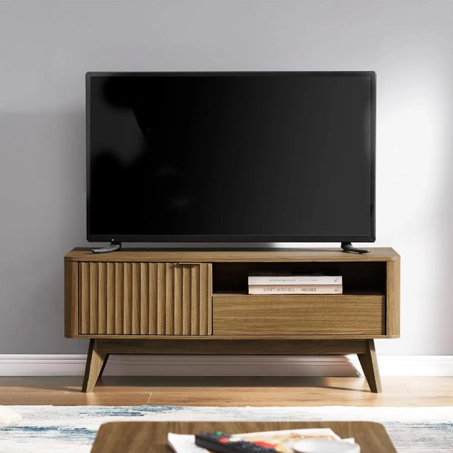 FurnitureZ l  Brooklyn Mid-Century Modern TV Stand for Living Room