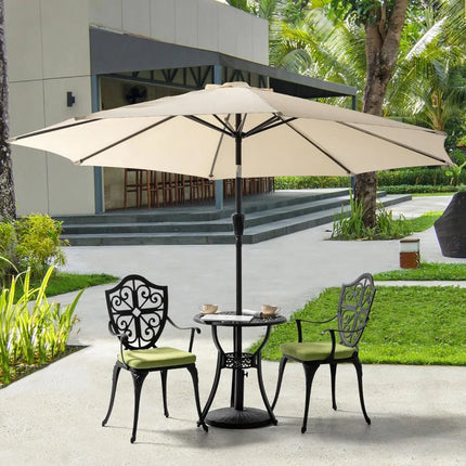 FurnitureZ l  3 Piece Outdoor Bistro Set