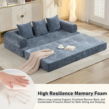 FurnitureZ l  Convertible Sofa Bed for Bedroom